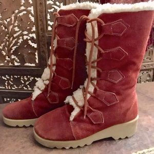 Vintage 70s Suede Boots